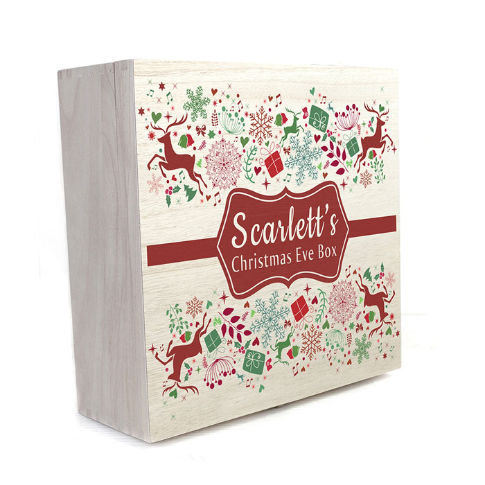Personalised Traditional Christmas Eve Box Large