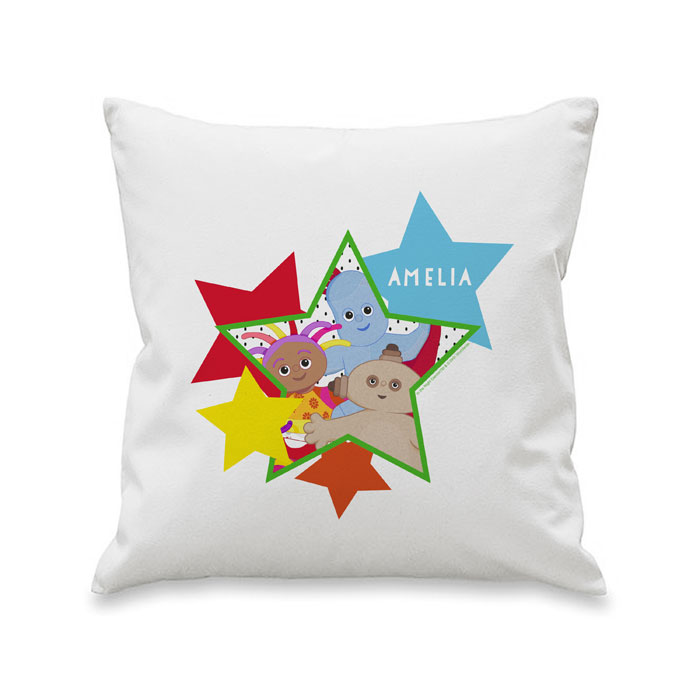 Personalised In The Night Garden Star Character Cushion