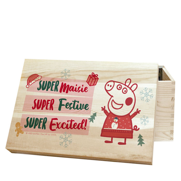 Personalised Peppa Pig Christmas Eve Box