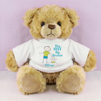 Personalised Best Big Brother Teddy Bear Exclusive