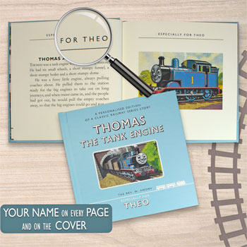 Personalised Thomas the Tank Engine Book