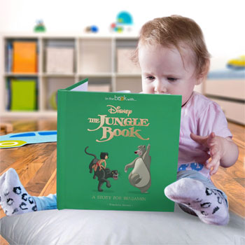 Personalised Disney Jungle Book Story Book and Gift Box