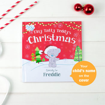 Personalised Tiny Tatty Teddy's Christmas Book