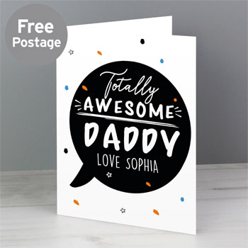 Personalised Totally Awesome Card