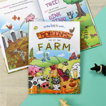 Personalised My Day at the Farm Story Book