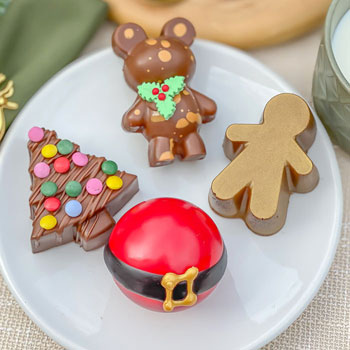 Loaded Edible Christmas Decorations & Hot Chocolate Baubles