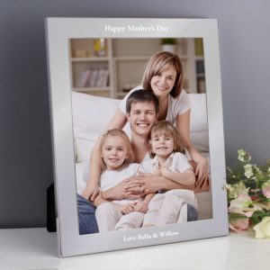 Plain Engraved Aluminium 10x8 Inch Aluminium Photo Frame