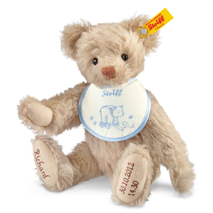 Personalised Steiff Birth Bear