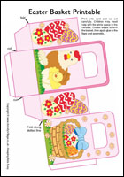 Easter Basket Printable