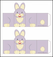 Easter Bunny Egg Cup Printable