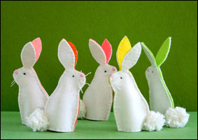 Bunny Finger Puppets