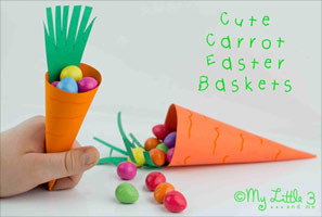 Make a Cute Carrot Easter Basket