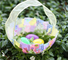 Fabric Easter Basket