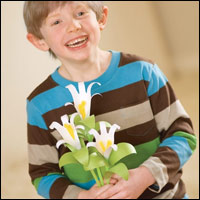 Handprint Lillies