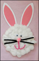 Paper Plate Easter Bunny