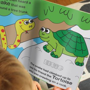 Personalised Zoo Children's A4 Story Book