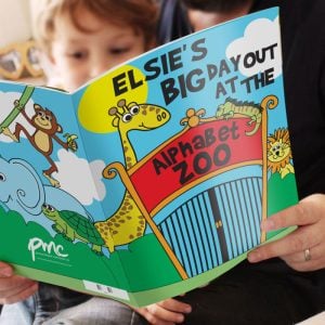 Personalised Zoo Children's A4 Story Book