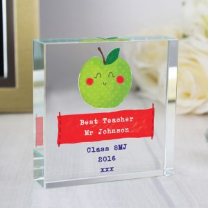 Happy Apple Personalised Crystal Token