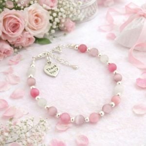Flower Girl or Bridesmaid Thank You Bracelet