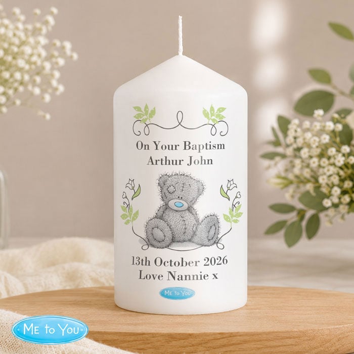 Personalised Me To You Natures Blessing Candle