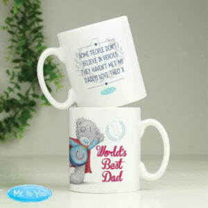 Personalised Tatty Teddy Worlds Best Mug Dad Grandad Gift