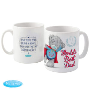 Personalised Tatty Teddy Worlds Best Mug Dad Grandad Gift