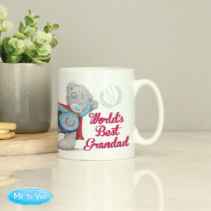 Personalised Tatty Teddy Worlds Best Mug Dad Grandad Gift