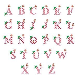 Personalised Initial Robin Bone China Christmas Tree Bauble