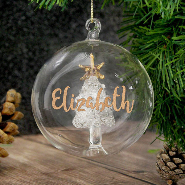 Glass bauble