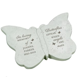 Personalised Butterflies Appear Memorial Butterfly Ornament