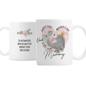 Personalised 1st Mothers Day Mama Bear Mug Mummy Gift
