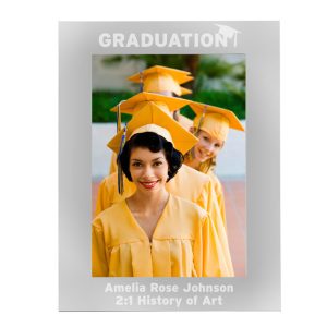 Personalised Graduation 7x5 Inch Aluminium Photo Frame