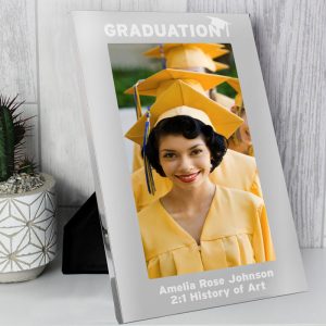 Personalised Graduation 7x5 Inch Aluminium Photo Frame