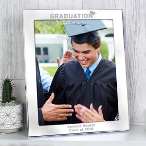 Personalised Graduation 8x10 Inch Aluminium Photo Frame