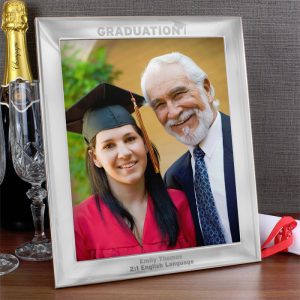 Personalised Graduation 8x10 Inch Aluminium Photo Frame