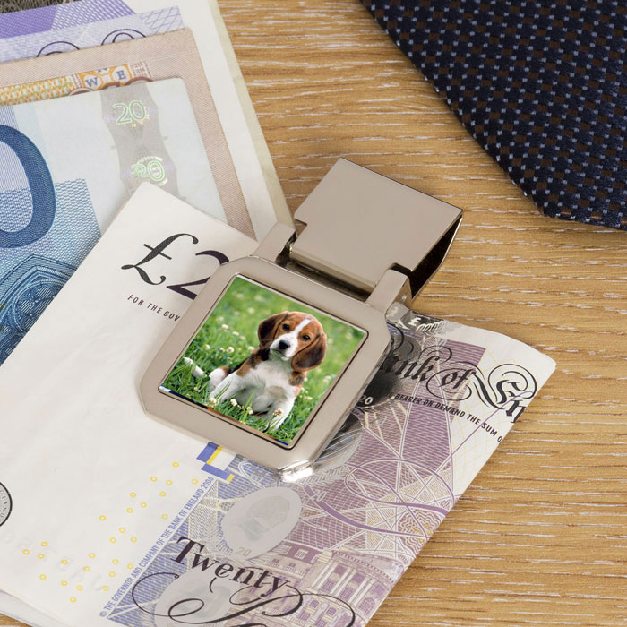 Photo Upload Money Clip