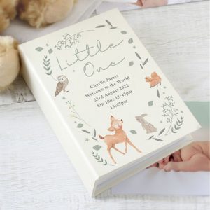 Personalised Woodland Animals Photo Album with Sleeves