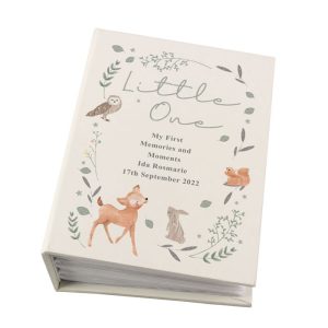 Personalised Woodland Animals Photo Album with Sleeves