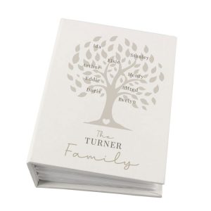 Personalised Family Tree 6x4 Inch Photo Album with Sleeves