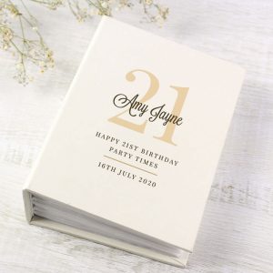 Personalised Big Birthday 6x4 Inch Photo Album with Sleeves