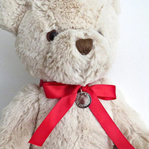 Luxury Personalised Teddy Bear & Engraved Edge Disc
