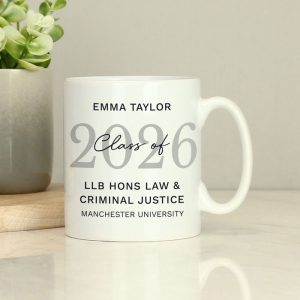 Personalised Class of Ceramic Graduation Mug