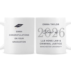 Personalised Class of Ceramic Graduation Mug