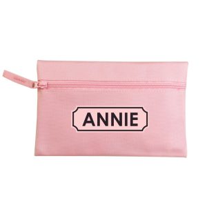 Girl's Personalised Pink Pencil Case Back to School Gift