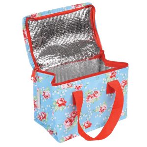 Girl's Personalised Roses Insulated Recycled Lunch Bag