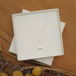Personalised Photo Upload Sterling Silver Heart Pendant