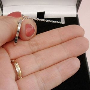 Personalised Photo Engraved Stainless Steel Heart Necklace