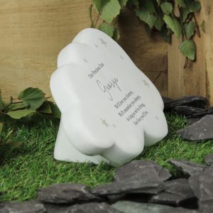 Personalised Stars Resin Memorial Cloud Grave Ornament