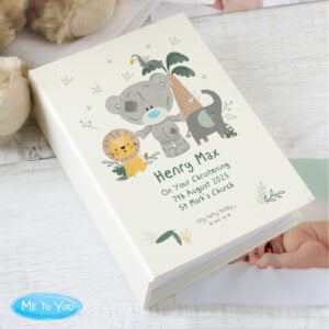 Personalised Tatty Teddy Jungle Animals 6x4 Baby Photo Album