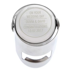 Personalised Classic Bottle Stopper - Graduation Wedding Etc